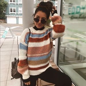 Stripe sweater
